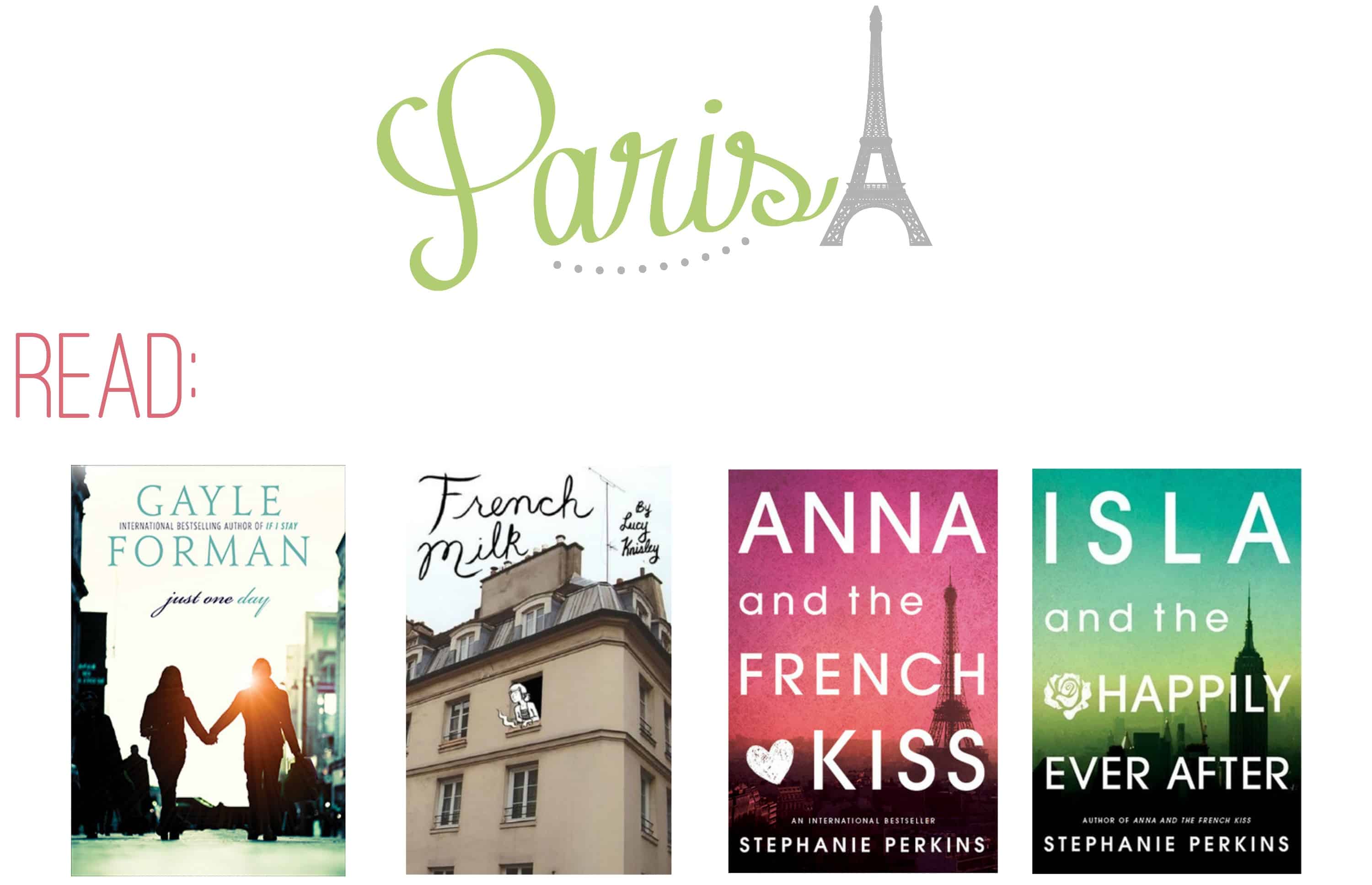 books set in Paris for teens