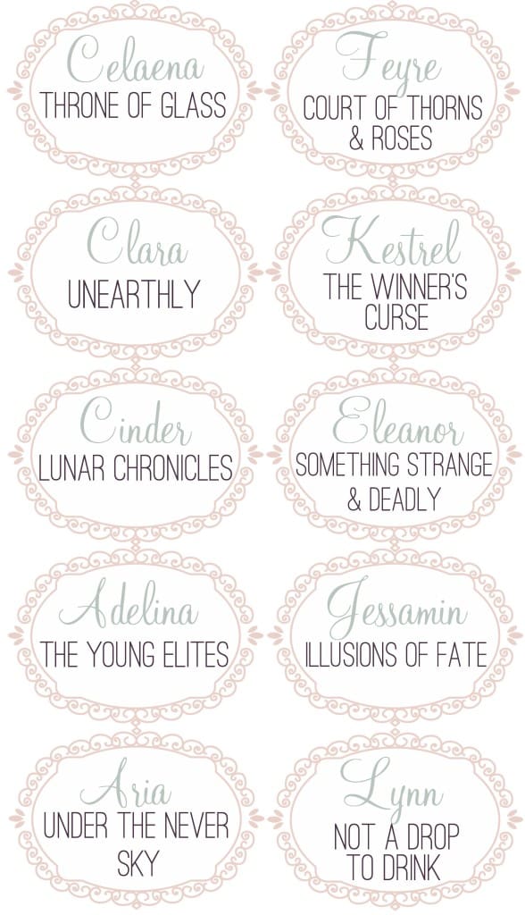 best YA heroines