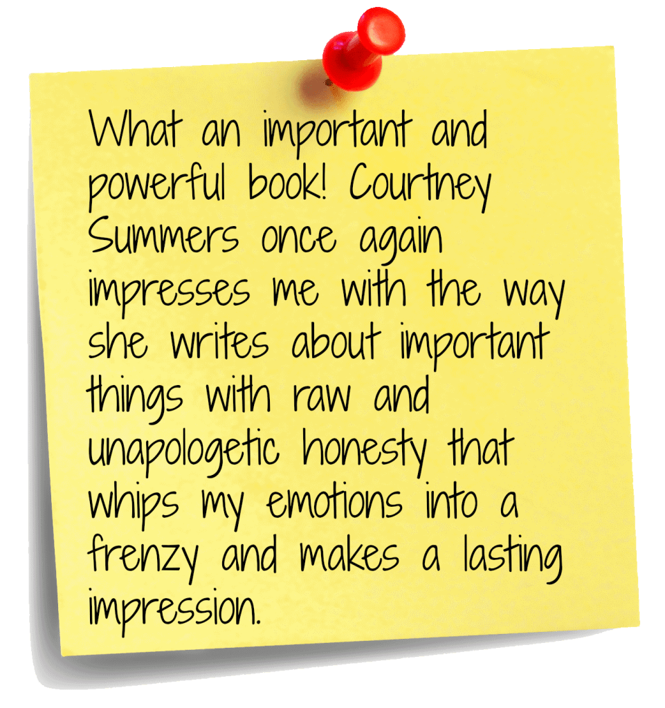 review blog All the Rage by Courtney Summers
