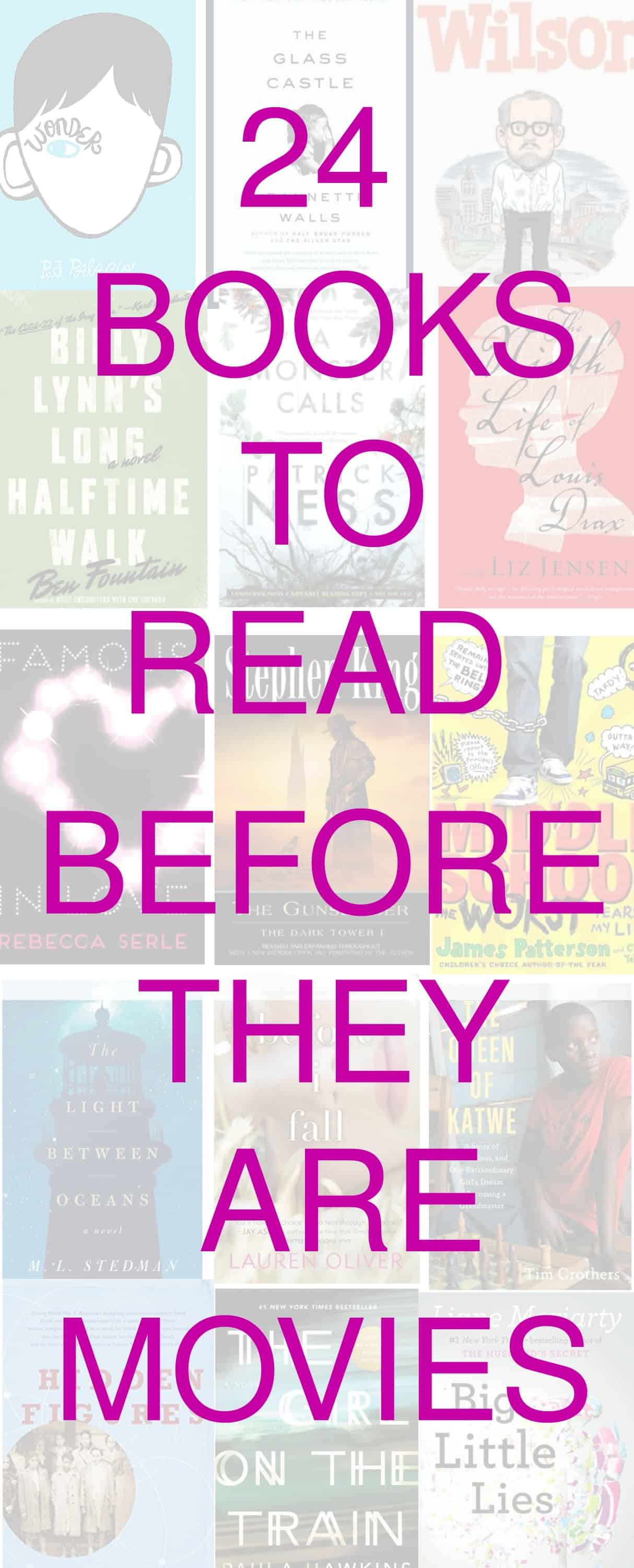 Books To Read Before The Movie Comes Out (Rest of 2016/Early 2017 ...