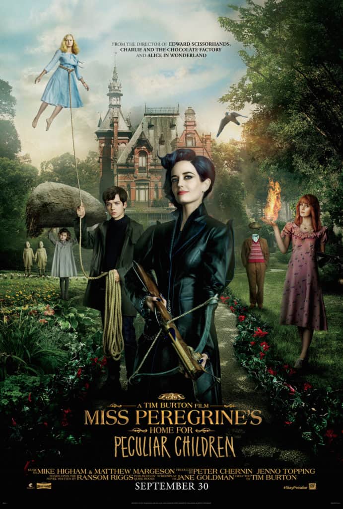miss peregrines movie poster