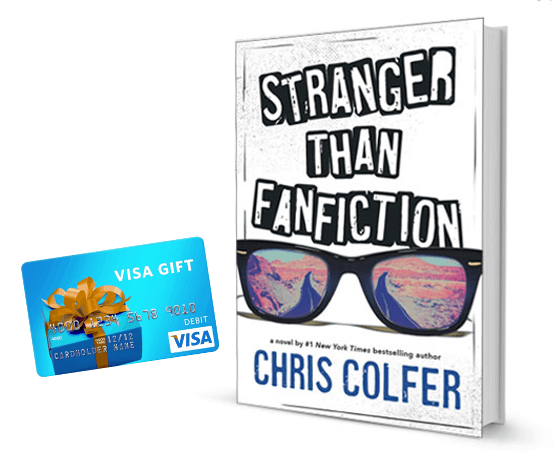 stranger than fanfiction giveaway chris colfer