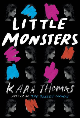 book cover for Little Monsters Kara thomas