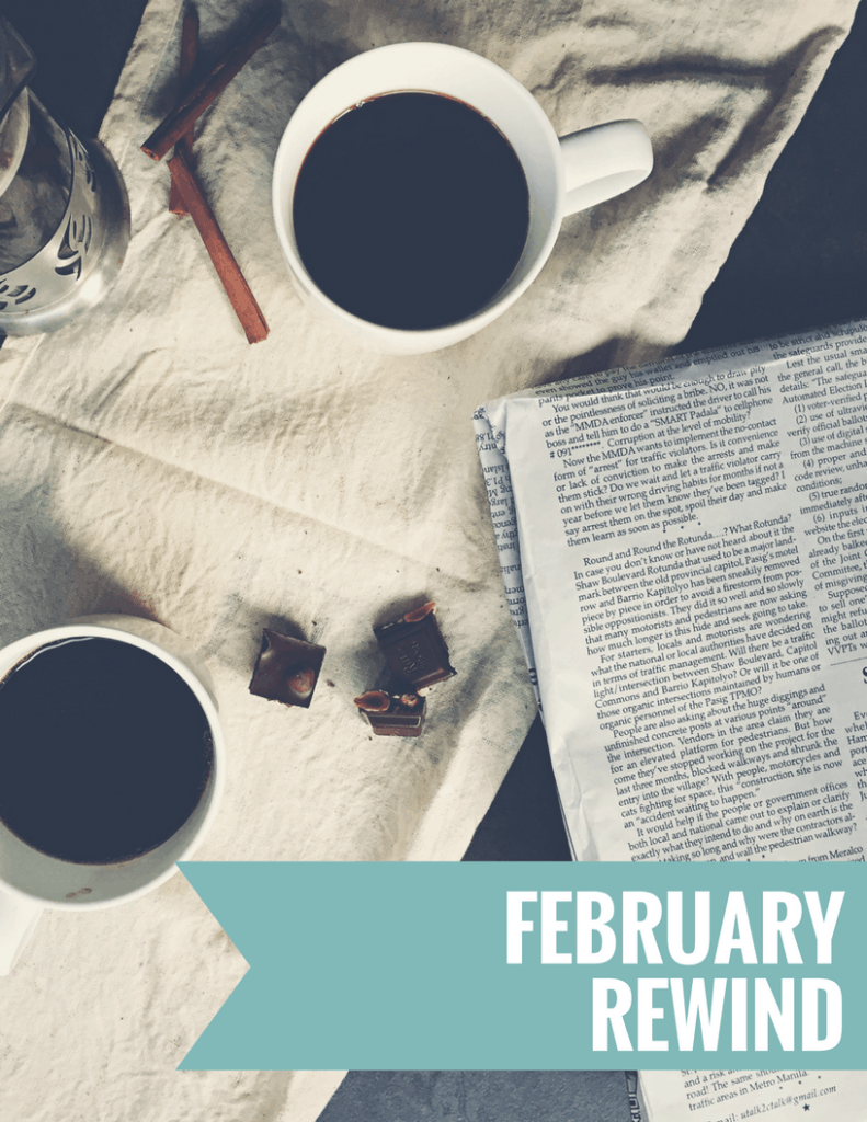 February blog recap