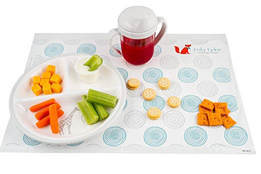 disposable place mats for eating out with a baby