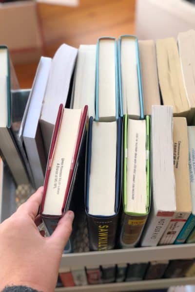 picking books