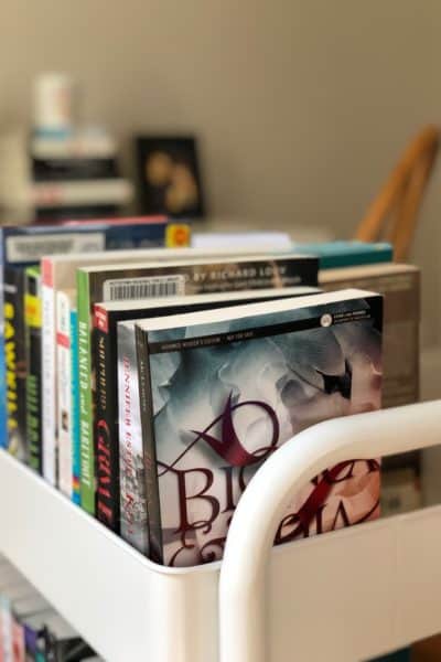 Bookworm Organization Essentials: A book cart is revolutionary!