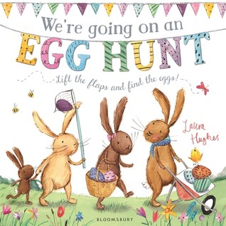 Looking for a good Easter themed book for your toddler's easter basket? Check out We're Going On An Egg Hunt -- a fun Easter twist on the popular We're Going On An Bear Hunt -- great easter book for babies and toddlers!