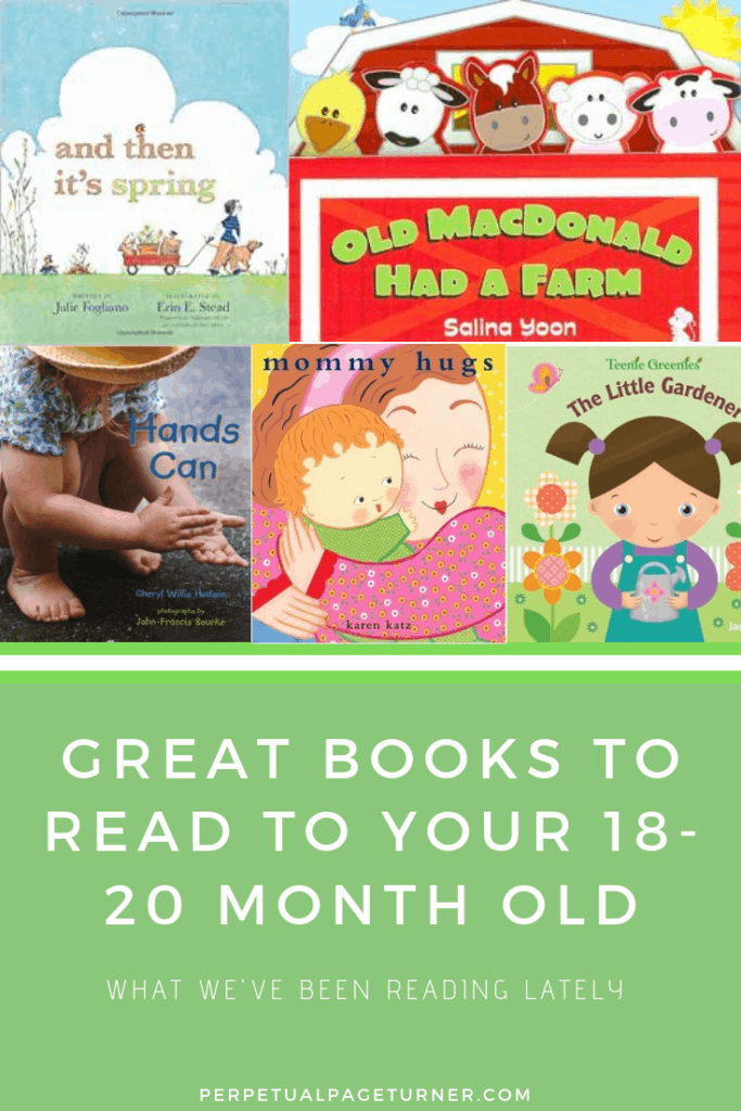 Looking for some good books to read with your 1.5 year old? These are thesome of the books we've been reading lately at 18-20 months. Some really great picture books and board books for toddlers in here!