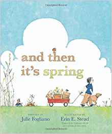 Looking for the perfect spring book for your toddler and preschooler? And Then It's Spring is a story we can all relate to when a little boy is just so ready for spring after a long winter so he plants a garden and waits and waits for the signs of spring!