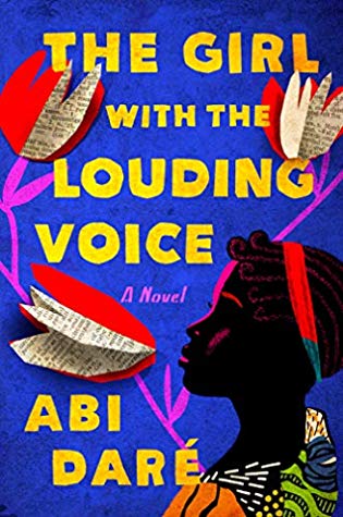 Book cover for The Girl With THe Louding Voice by Abi Dare
