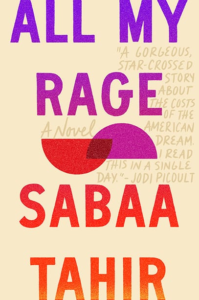 book cover for All My Rage by Sabaa Tahir