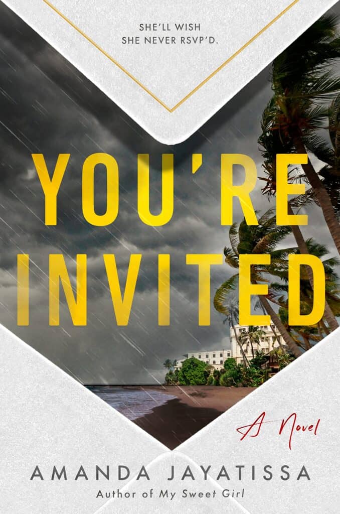 Book cover for You're Invited by Amanda Jayatissa