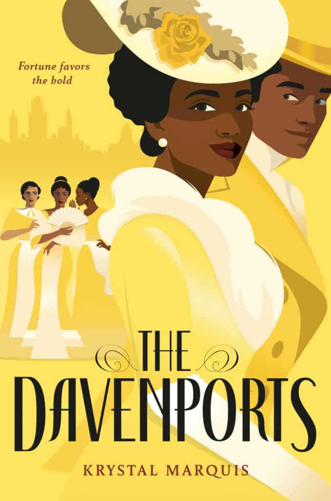 Book cover for The Davenports by Krystal Marquis