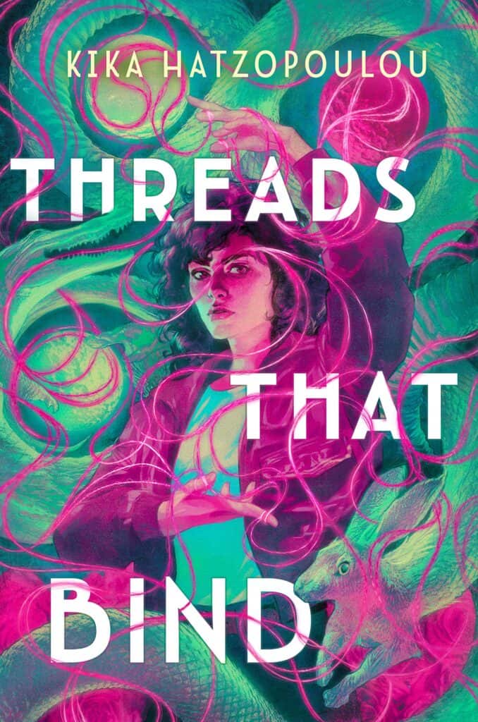 Book cover for Threads That Bind by Kika Hatzopoulou