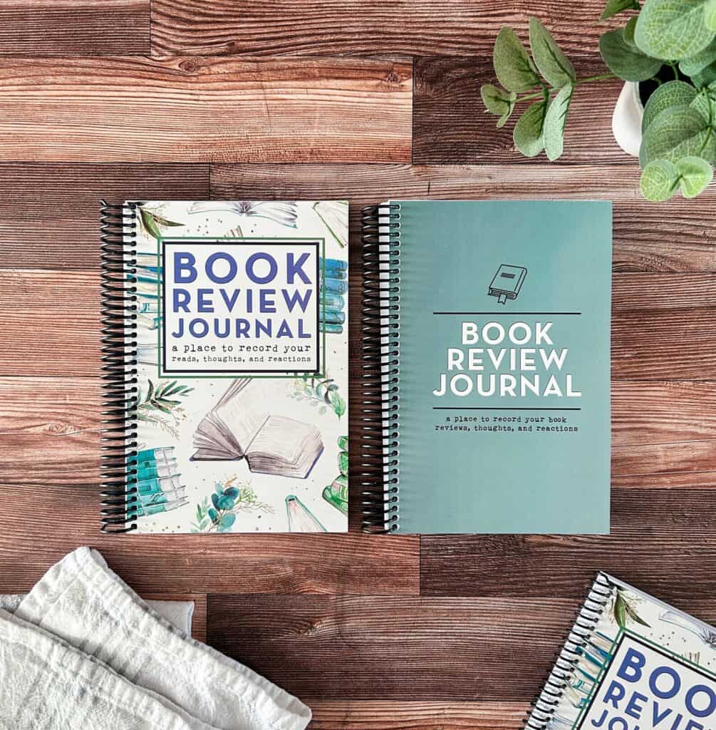 Reading Journal for Book Lovers, Book Review Journal