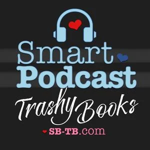 smart podcast, trashy books logo