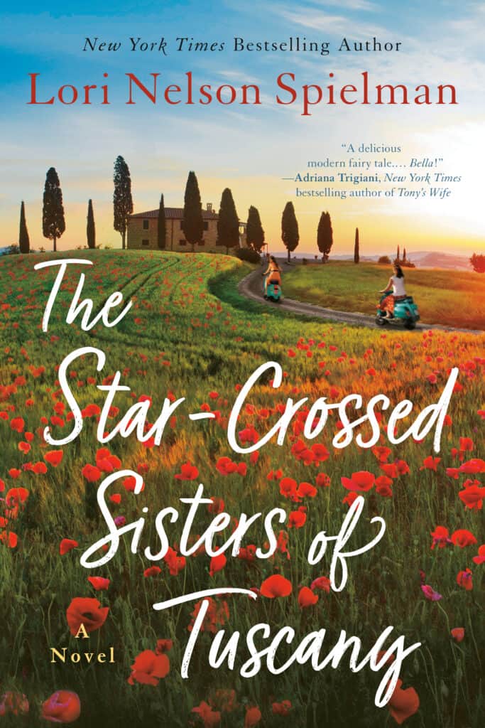 Book cover of The Star-crossed Sisters of Tuscany
