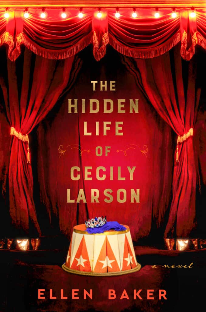 Book cover for The Hidden life of Cecily Larson