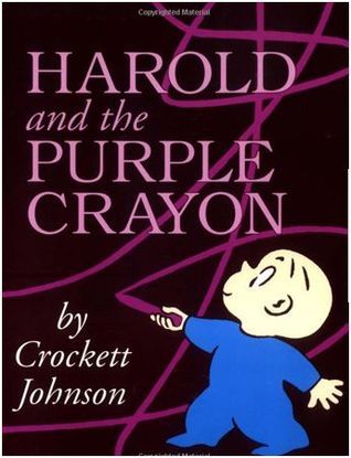 Book cover for Harold and the Purple crayon